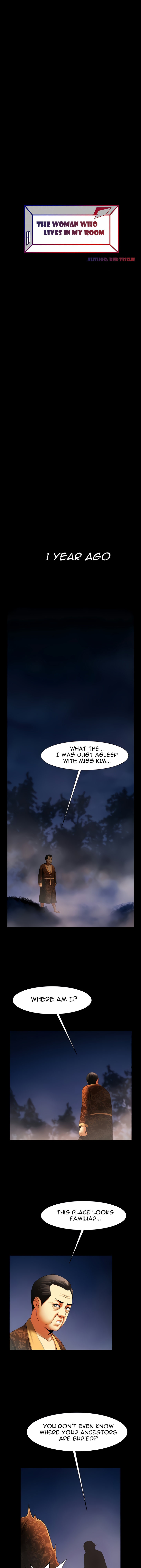 The Woman Who Lives In My Room page 1