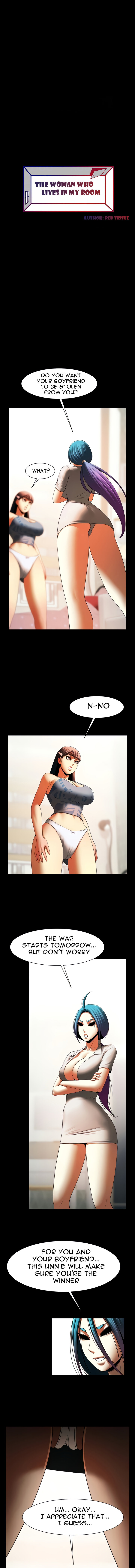 The Woman Who Lives In My Room page 1