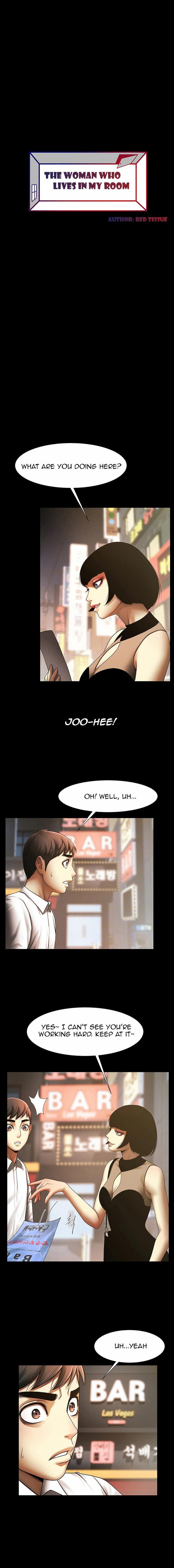 The Woman Who Lives In My Room page 1