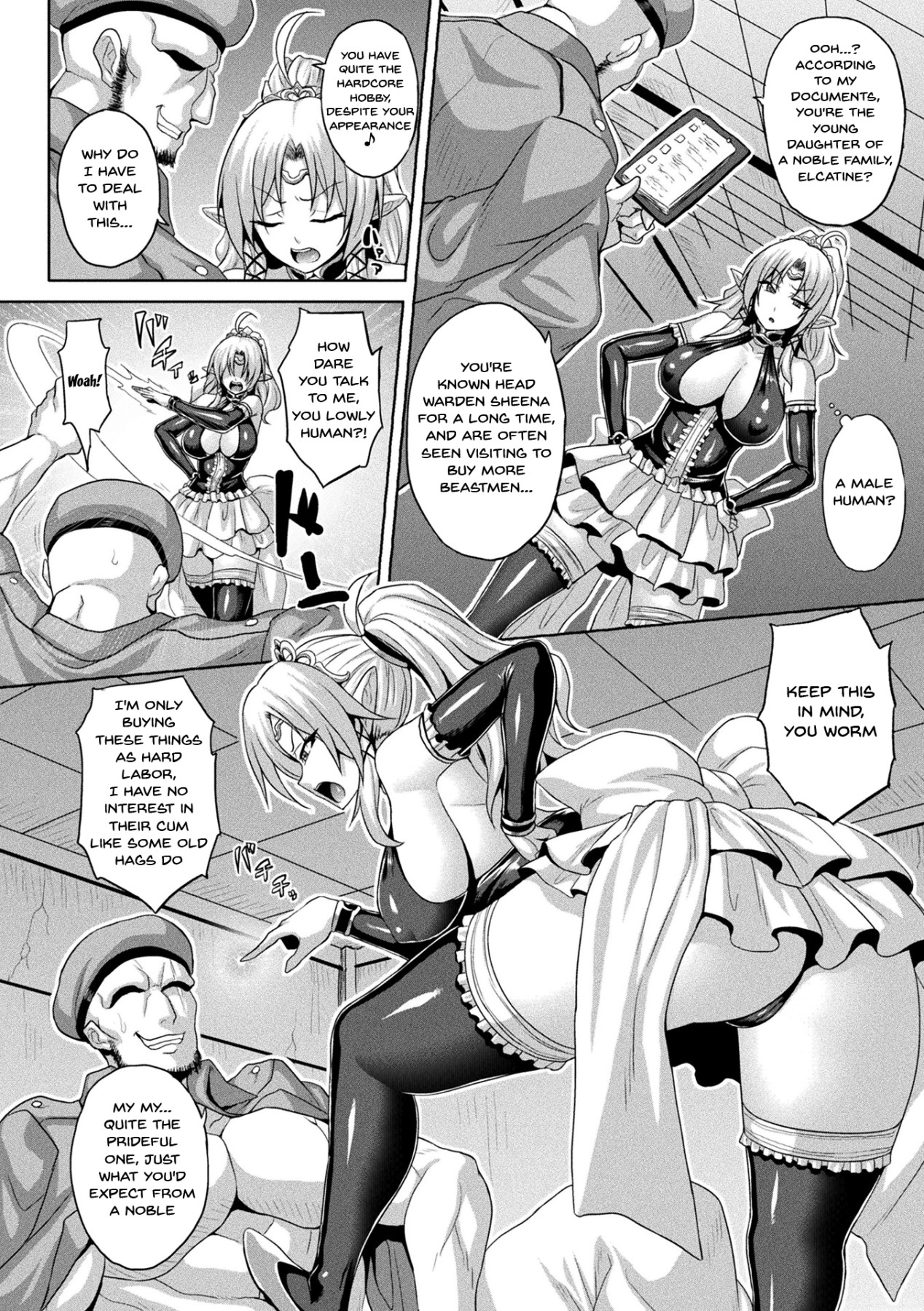 The Woman Who’s Fallen Into Being a Slut In Defeat page 23