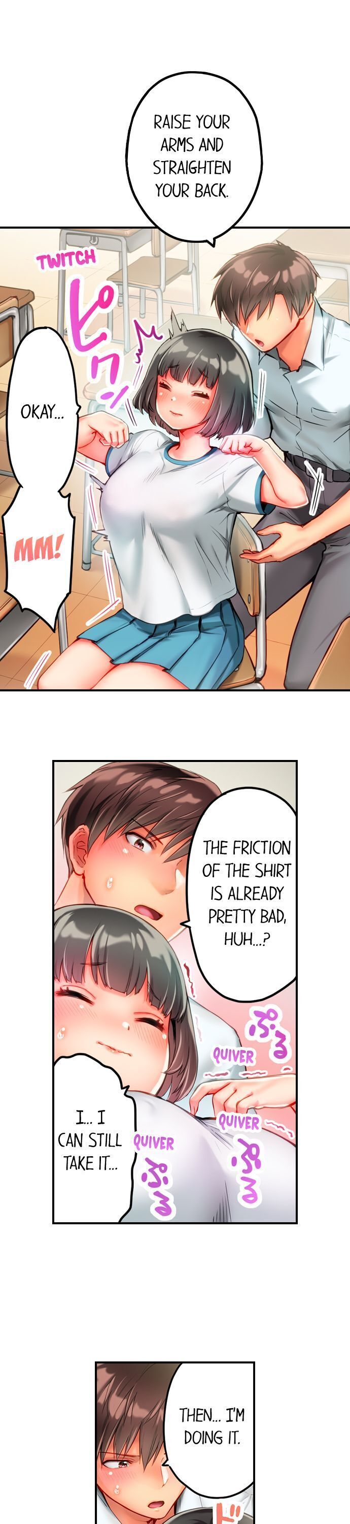 This Slouching Girl’s Nipples are So Sensitive! page 5