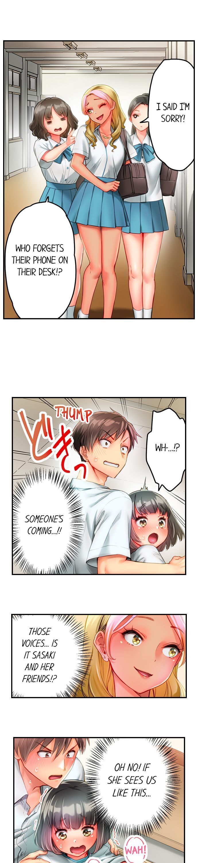 This Slouching Girl’s Nipples are So Sensitive! page 12