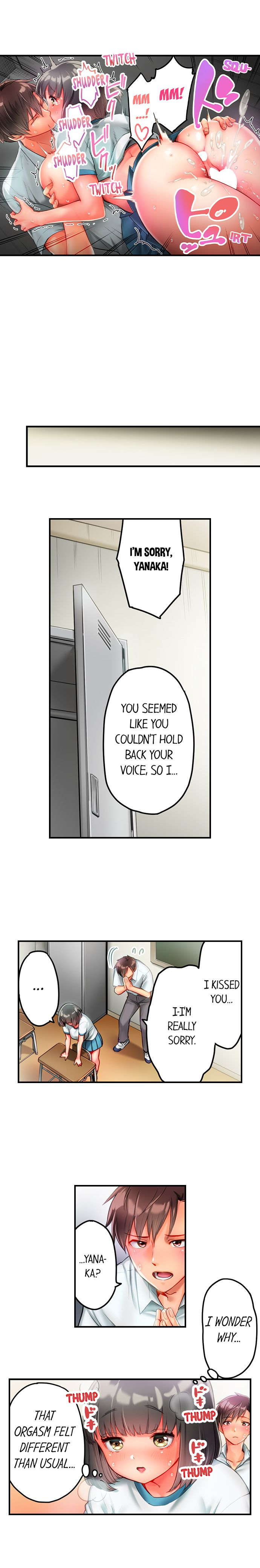 This Slouching Girl’s Nipples are So Sensitive! page 9