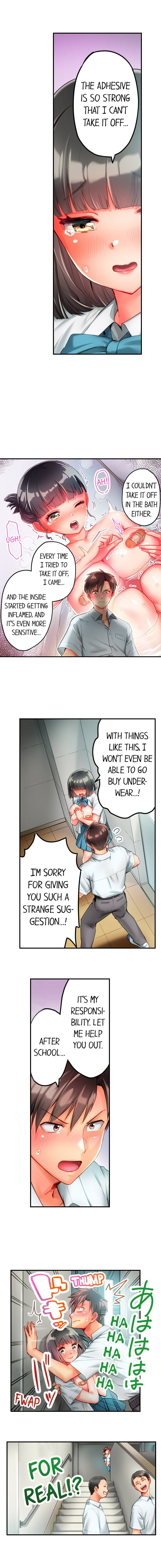 This Slouching Girl’s Nipples are So Sensitive! page 8