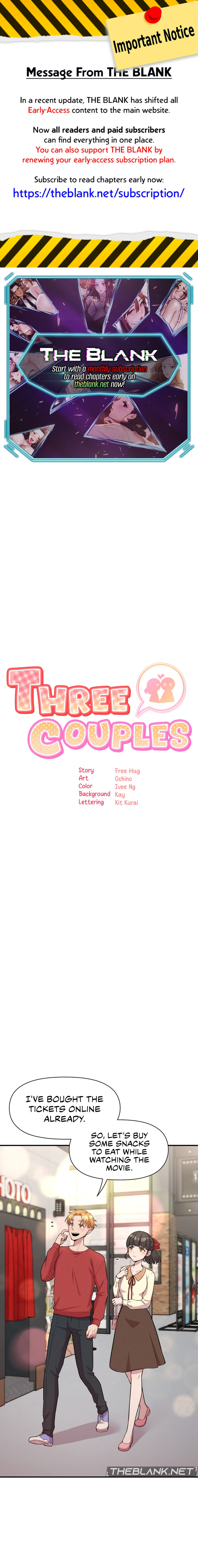 Three’s a couple page 1