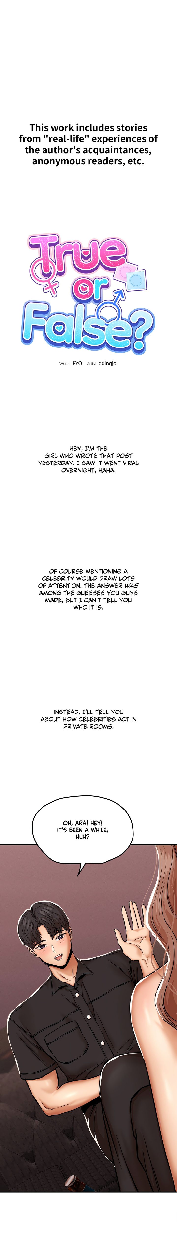 True or False? page 1