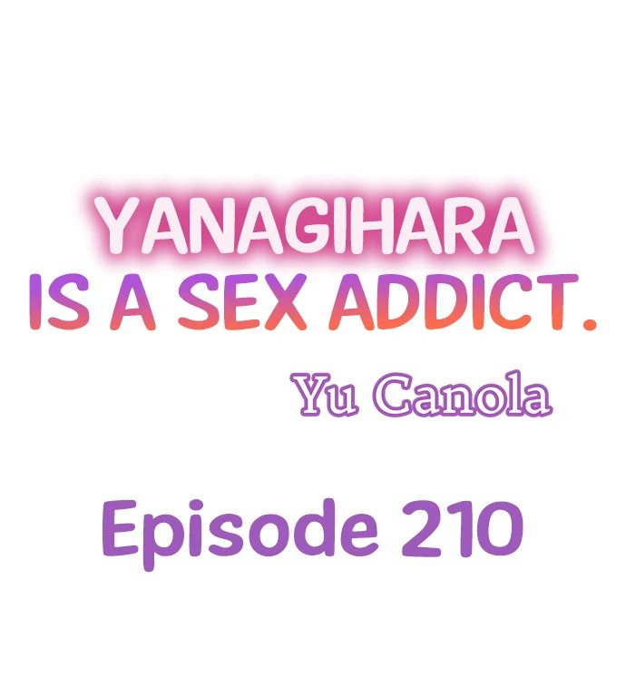 Yanagihara Is a Sex Addict. page 1